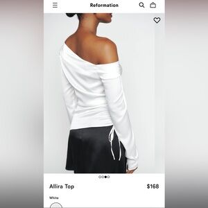 *BRAND NEW WITH TAGS* women’s Reformation Allira top size 4 (sold out on site)!